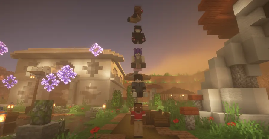 Human Tower!